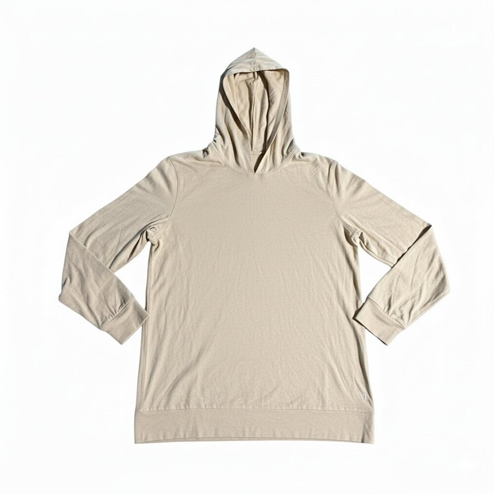 R.O.W. (Right Of Way) Men's Lightweight Hooded Pullover Shirt Large NEW